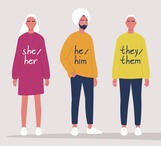 Pronouns Dressing Room